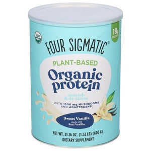 Four Sigmatic Organic Protein Plant-Based Sweet Vanilla Og2 1/21.16 OZ [UNFI-CARLISLE #2654820]