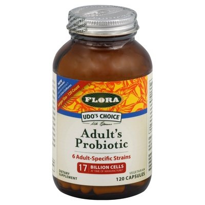 Flora Probiotic Adults Vegetarian Capsules 1/120 CAP [UNFI #2260032] [ebt]