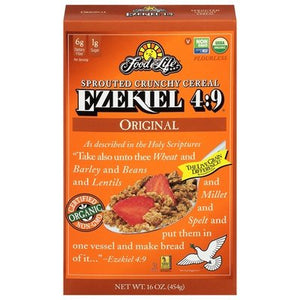 Food For Life Cereal Sprouted Original Crunchy 6/16 OZ [UNFI #0447177] [ebt]