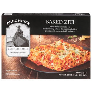 Beechers Baked Ziti Vegetarian 8/20 OZ [UNFI #2973535] [ebt]