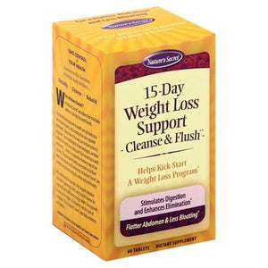 Natures Secret Weight Loss Support 15-Day Tablets 1/60 TAB [UNFI-CARLISLE #944777]