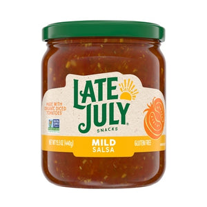Late July Snacks Salsa Mild 12/15.5 OZ [UNFI #3044799] [ebt]