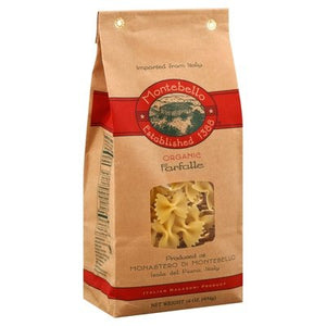 Montebello Farfalle Organic Og2 12/1 LB Og2 [UNFI #1499565] [ebt]