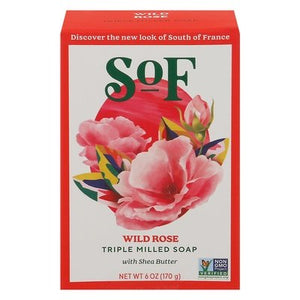 South Of France Soap Triple Milled Wild Rose 1/6 OZ [UNFI-CARLISLE #1704907] T