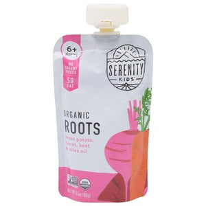 Serenity Kids Roots Organic 6+ Months Og2 6/3.5 OZ [UNFI-CARLISLE #2367290] [ebt]