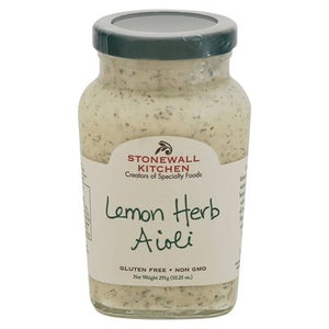 Stonewall Kitchen Aioli Lemon Herb 12/10 OZ [UNFI #2003994] [ebt]
