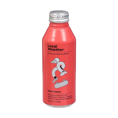 Local Weather Fruit Punch Sport Drink 12/16 OZ [UNFI #2974681] [ebt]