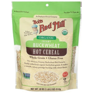 Bobs Red Mill Hot Cereal Organic Creamy Buckwheat Og2 4/18 OZ [UNFI #2532729] [ebt]