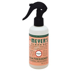 Mrs Meyers Clean Day Room Freshener Geranium Scent 6/8 OZ [UNFI #1733559] T