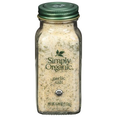 Simply Organic Garlic Salt Og2 6/4.7 OZ [UNFI #3004215] [ebt]