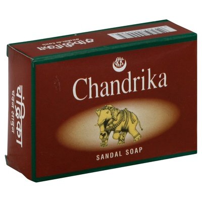 Chandrika Ayurvedic Soap Soap Sandal 1/75 GM [UNFI-CARLISLE #736298] T