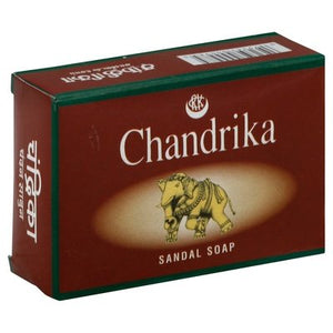 Chandrika Ayurvedic Soap Soap Sandal 1/75 GM [UNFI-CARLISLE #736298] T