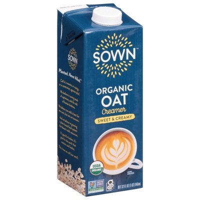 Sown Oat Creamer Organic Sweet & Creamy Og2 6/32 OZ [UNFI #2686517] [ebt] T