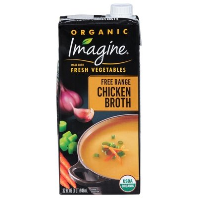 Imagine Foods Chicken Broth Organic Free Range Og2 6/32 OZ [UNFI #2824720] [ebt]