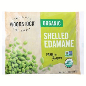 Woodstock Shelled Edamame Organic Og2 12/10 OZ [UNFI #599753] [ebt]