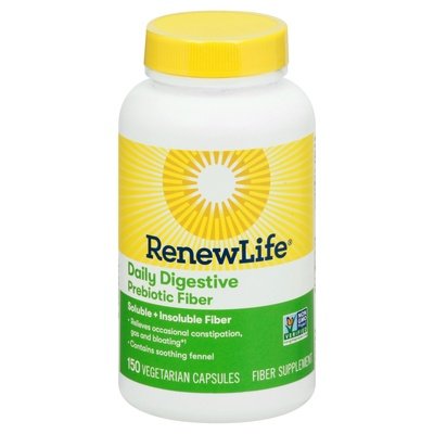 Renew Life Daily Digestive Prebiotic Fiber Capsules Og2 1/150 CT [UNFI-CARLISLE #2567832]