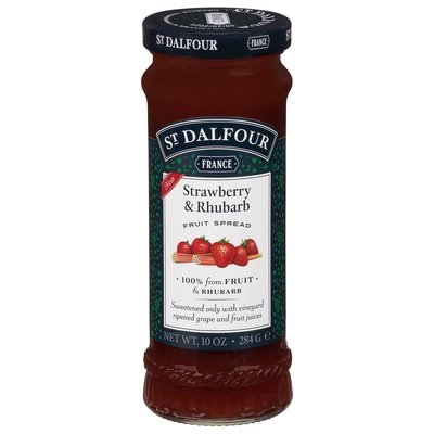 St Dalfour Fruit Spread Strawberry & Rhubarb 6/10 OZ [UNFI-CARLISLE #2835429] [ebt]