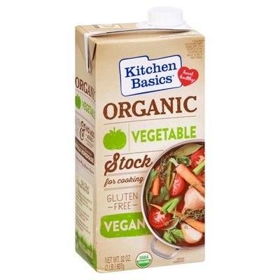 Kitchen Basics Vegetable Stock Organic Og2 12/32 OZ [UNFI #1846427] [ebt]
