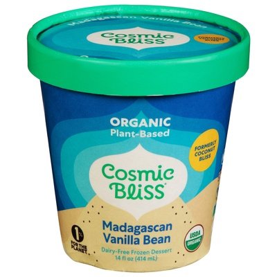 Cosmic Bliss Frozen Dessert Dairy-Free Madagascan Vanilla Bean Og2 8/14 OZ [UNFI #2830966] [ebt]