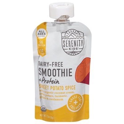 Serenity Kids Smoothie + Protein Sweet Potato Spice Og2 6/3.5 OZ [UNFI-CARLISLE #2929784] [ebt]