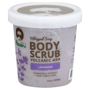 Bodhi Body Scrub Volcanic Ash Lavender Whipped Soap 1/14 OZ [UNFI-CARLISLE #2250058] T