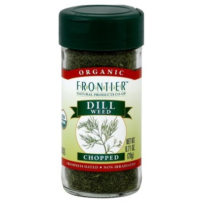 Frontier Nat Prod Co-Op Dill Weed Chopped Og2 1/.71 OZ [UNFI-CARLISLE #956326] [ebt]