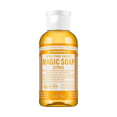 Dr Bronners Liquid Soap Citrus Og3 1/2 OZ [UNFI-CARLISLE #321802] T