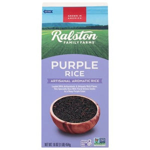 Ralston Family Farms Purple Rice Artisanal 6/16 OZ [UNFI #2512036] [ebt]
