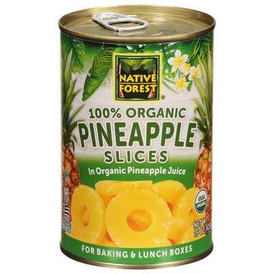 Native Forest Pineapple Slices 100% Organic Og1 6/15 OZ [UNFI-CARLISLE #544676] [ebt]