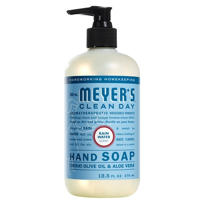 Mrs Meyers Clean Day Hand Soap Rain Water Scent 6/12.5 OZ [UNFI #2423986] T