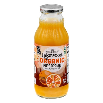 Lakewood Juice Organic Pure Orange Og2 12/12.5 OZ [UNFI #519330] [ebt]
