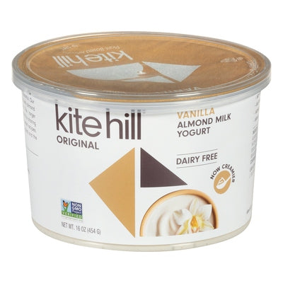 Kite Hill Almond Milk Yogurt Dairy Free Vanilla 6/16 oz [UNFI #2459477 ] [ebt]