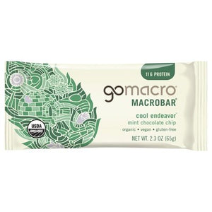 Gomacro Macrobar Mint Chocolate Chip Og2 12/2.3 OZ [UNFI-CARLISLE #2914190] [ebt]