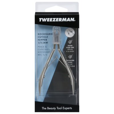 Tweezerman Cuticle Nipper Rockhard 1/2 Jaw 1CT [UNFI-CARLISLE #2619286] T