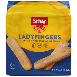 Schar Ladyfingers Gluten-Free 6/7.1 OZ [UNFI #2497170] [ebt]