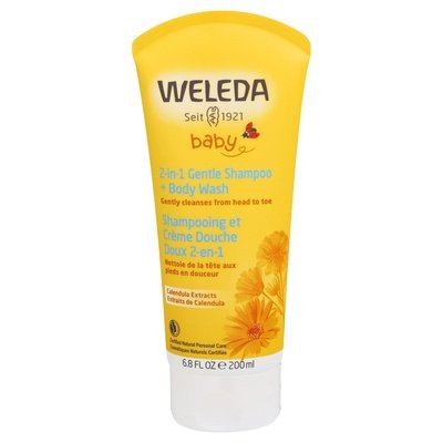 Weleda 2 N 1 Gentle Shampoo And Body Wash 1/6.8 OZ [UNFI-CARLISLE #1267426] T