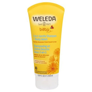Weleda 2 N 1 Gentle Shampoo And Body Wash 1/6.8 OZ [UNFI-CARLISLE #1267426] T