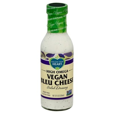 Follow Your Heart Salad Dressing High Omega Vegan Bleu Cheese 6/12 OZ [UNFI #1467976] [ebt]