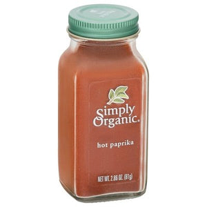 Simply Organic Hot Paprika Og2 6/2.86 OZ [UNFI #2581809] [ebt]