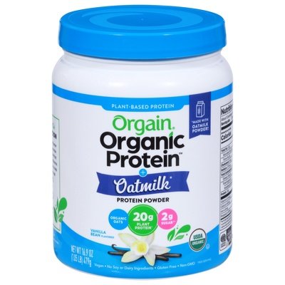 Orgain Protein Powder + Oatmilk Vanilla Bean Flavored Og2 1/16.9 OZ [UNFI-CARLISLE #2795540]