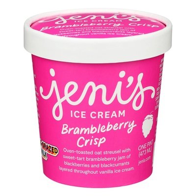 Jenis Ice Cream Brambleberry Crisp 8/16 OZ [UNFI #1167014] [ebt]