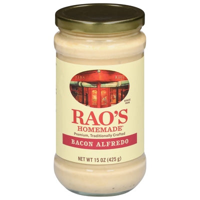 Raos Sauce Bacon Alfredo 6/15 oz [UNFI #3093366 ] [ebt]