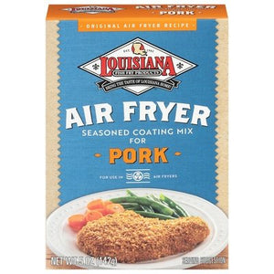 Louisiana Fish Fry Seasoned Coating Mix For Pork Air Fryer 6/5 OZ [UNFI #2468718] [ebt]