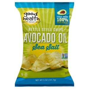 Good Health Chips Kettle Style Avocado Oil Sea Salt 12/5 OZ [UNFI #403568] [ebt]