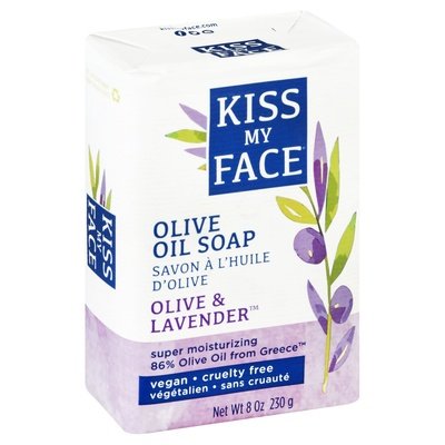 Kiss My Face Olive Oil Soap Olive & Lavender 1/8 OZ [UNFI-CARLISLE #536011] T