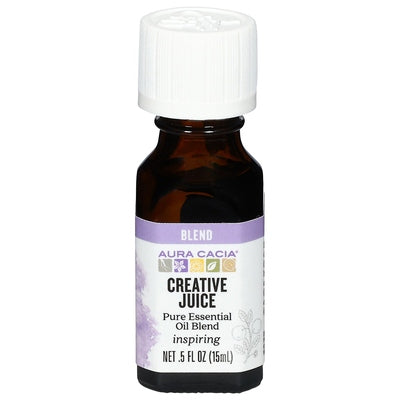 Aura Cacia Pure Essential Oil Blend Inspiring Creative Juice 1/.5 oz [UNFI-CARLISLE #0822619] T