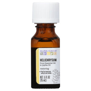 Aura Cacia Pure Essential Oil Helichrysum 1/.5 OZ [UNFI-CARLISLE #1119023] T