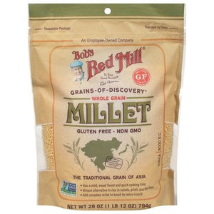 Bobs Red Mill Millet Whole Grain 4/28 OZ [UNFI #2597276] [ebt]