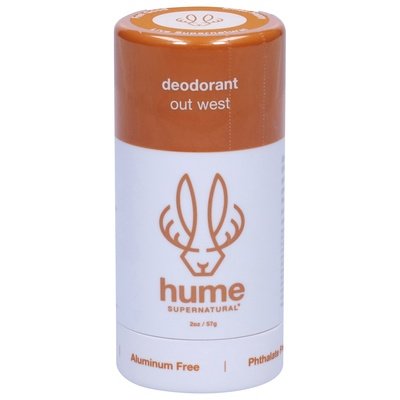 Hume Supernatural Deodorant Out West 1/2 OZ [UNFI-CARLISLE #2885507] T