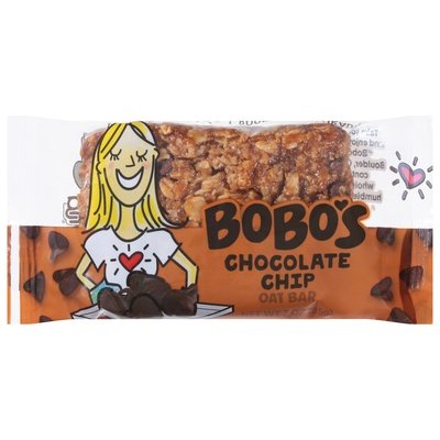 Bobos Oat Bars Oat Bar Chocolate Chip 12/3 OZ [UNFI-CARLISLE #182469] [ebt]